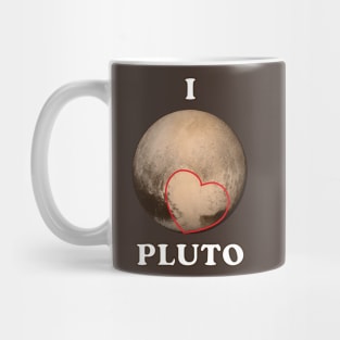 I Heart Pluto Mug